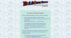 Desktop Screenshot of netadventure.concord.org