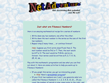 Tablet Screenshot of netadventure.concord.org