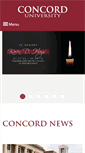 Mobile Screenshot of concord.edu